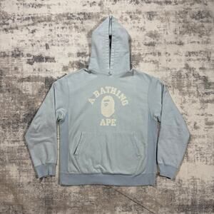 Authentic Bape 2000’s College Logo ASNKA Hoodie L